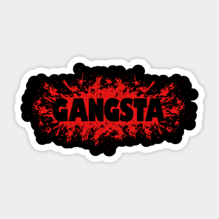 Gangsta Sticker